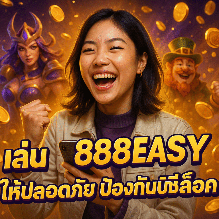 เล่น 888EASY ให้ปลอดภัย ป้องกันบัญชีล็อค