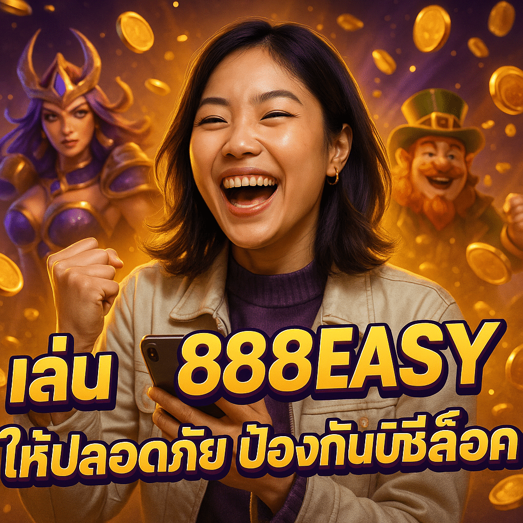 เล่น 888EASY ให้ปลอดภัย ป้องกันบัญชีล็อค