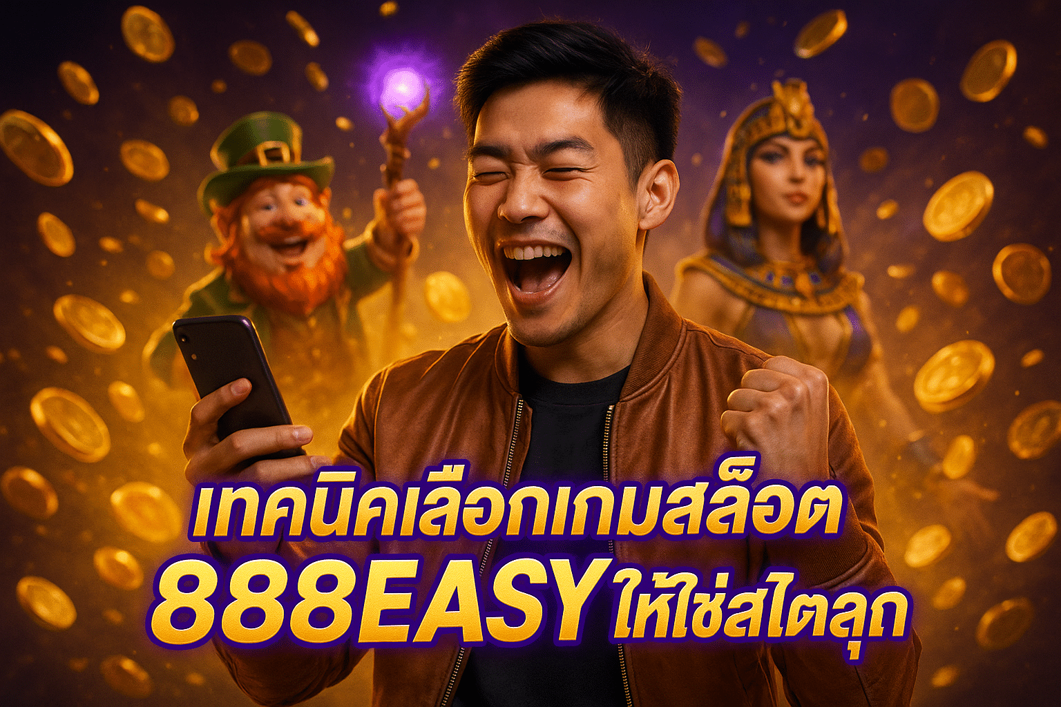 เทคนิคเลือกเกมสล็อต 888EASY ให้ใช่สไตล์คุณ