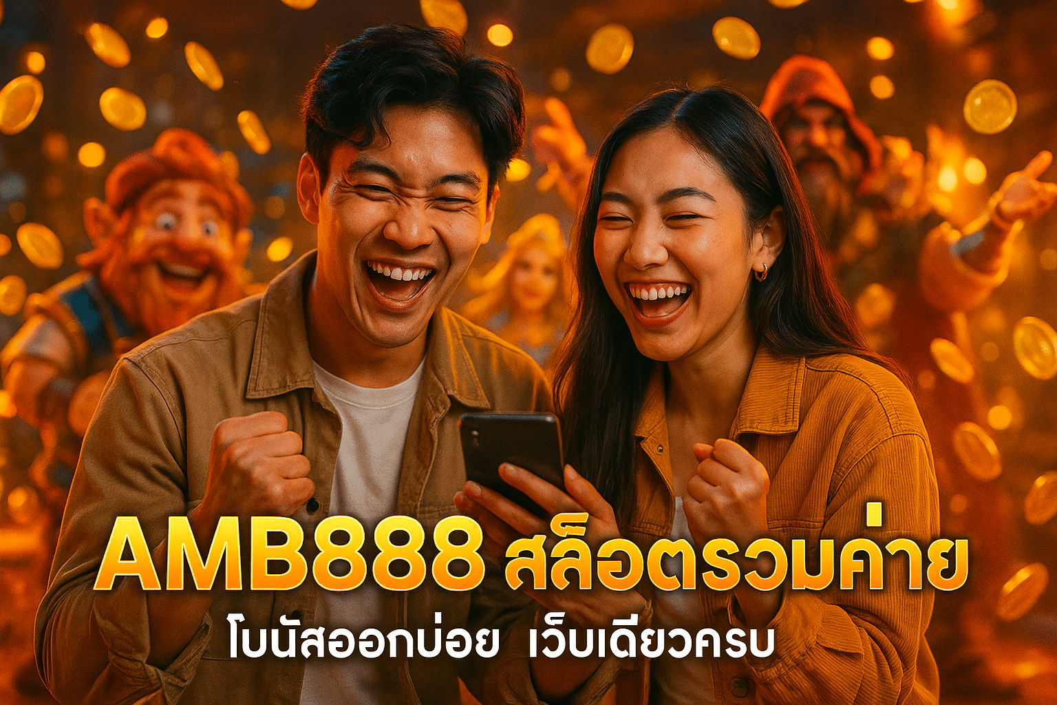AMB888 สล็อตรวมค่าย โบนัสออกบ่อย เว็บเดียวครบ